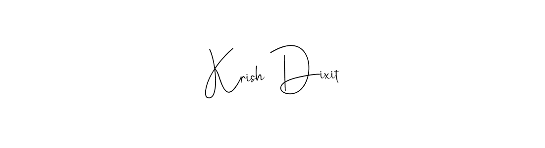 It looks lik you need a new signature style for name Krish Dixit. Design unique handwritten (Andilay-7BmLP) signature with our free signature maker in just a few clicks. Krish Dixit signature style 4 images and pictures png