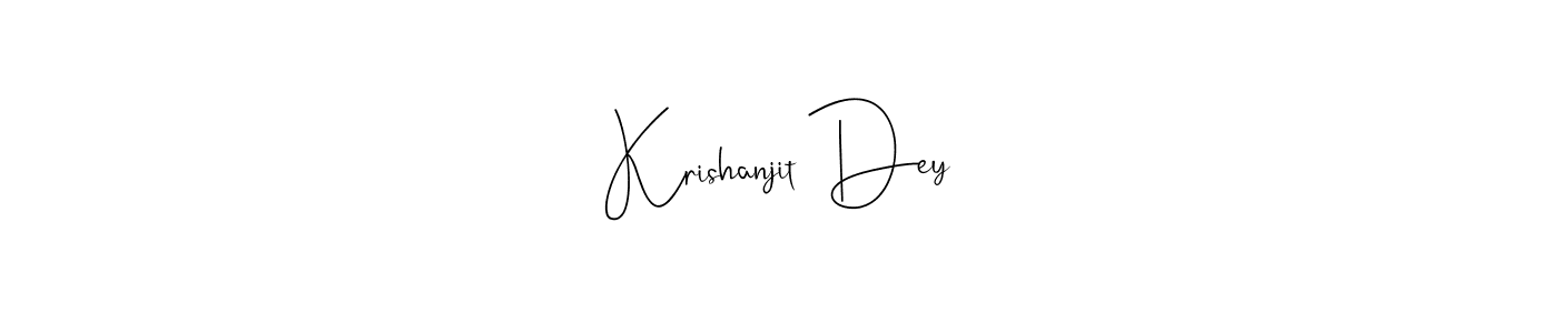 How to Draw Krishanjit Dey signature style? Andilay-7BmLP is a latest design signature styles for name Krishanjit Dey. Krishanjit Dey signature style 4 images and pictures png