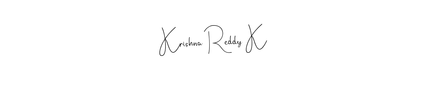 Similarly Andilay-7BmLP is the best handwritten signature design. Signature creator online .You can use it as an online autograph creator for name Krishna Reddy K. Krishna Reddy K signature style 4 images and pictures png