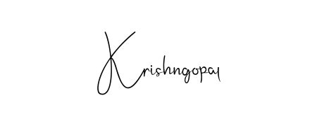 It looks like you need a new signature style for name Krishngopal. Design unique handwritten (Andilay-7BmLP) signature with our free signature maker in just a few clicks. Krishngopal signature style 4 images and pictures png