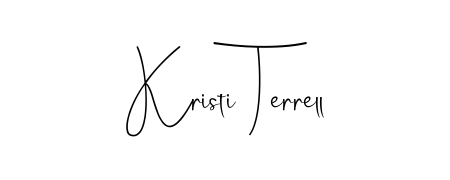 Elevate your brand with a stunning Kristi Terrell eSignature. The Andilay-7BmLP style provides a balanced, flowing aesthetic for everyday signing. Kristi Terrell signature style 4 images and pictures png