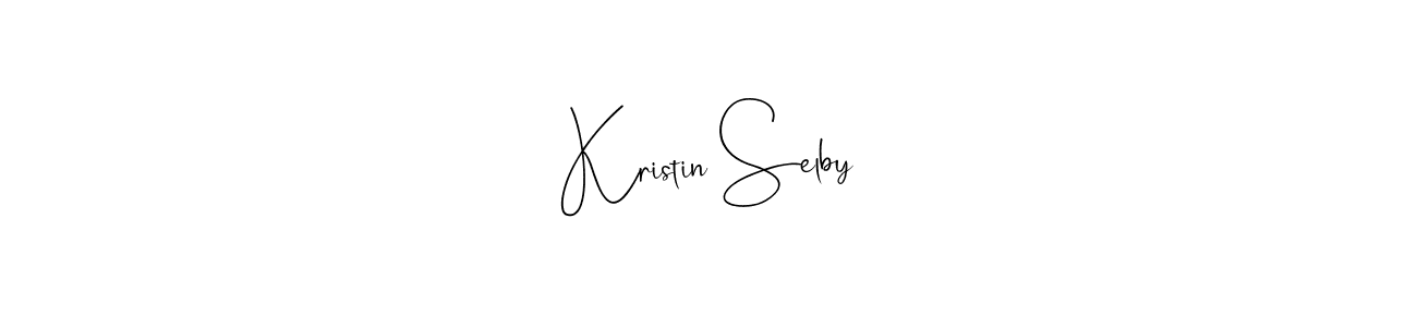 It looks lik you need a new signature style for name Kristin Selby. Design unique handwritten (Andilay-7BmLP) signature with our free signature maker in just a few clicks. Kristin Selby signature style 4 images and pictures png