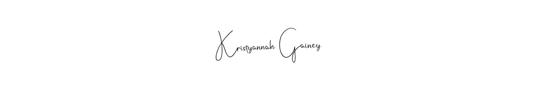 This is the best signature style for the Kristyannah Gainey name. Also you like these signature font (Andilay-7BmLP). Mix name signature. Kristyannah Gainey signature style 4 images and pictures png