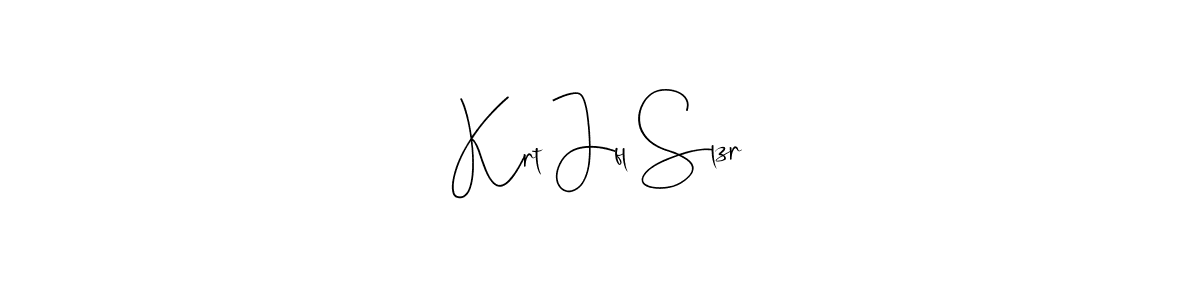 See photos of Krt Jfl Slzr official signature by Spectra . Check more albums & portfolios. Read reviews & check more about Andilay-7BmLP font. Krt Jfl Slzr signature style 4 images and pictures png