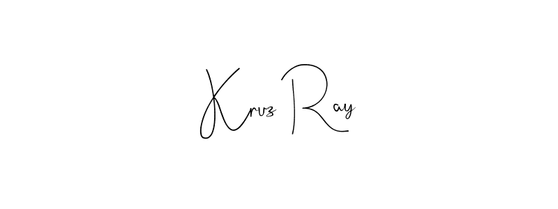See photos of Kruz Ray official signature by Spectra . Check more albums & portfolios. Read reviews & check more about Andilay-7BmLP font. Kruz Ray signature style 4 images and pictures png