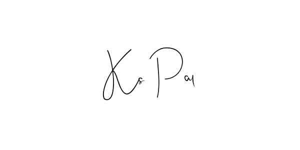 Check out images of Autograph of Ks Pal name. Actor Ks Pal Signature Style. Andilay-7BmLP is a professional sign style online. Ks Pal signature style 4 images and pictures png