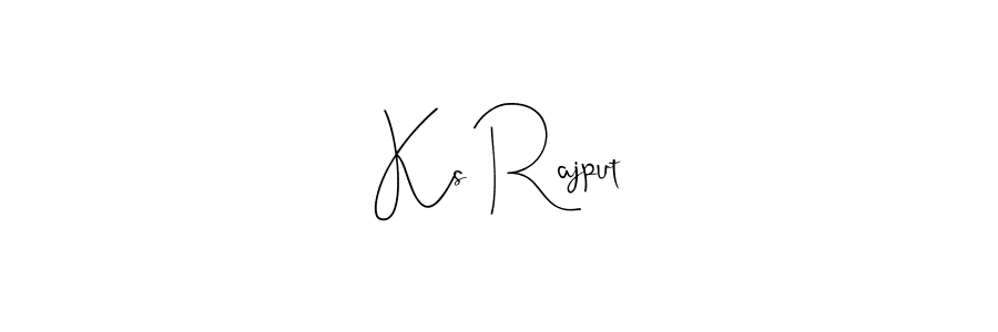 Once you've used our free online signature maker to create your best signature Andilay-7BmLP style, it's time to enjoy all of the benefits that Ks Rajput name signing documents. Ks Rajput signature style 4 images and pictures png
