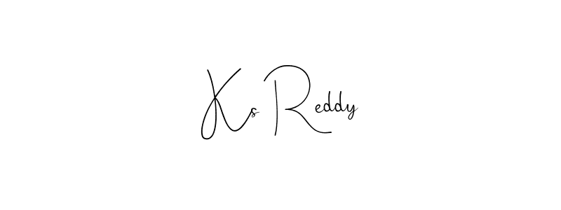 Also You can easily find your signature by using the search form. We will create Ks Reddy name handwritten signature images for you free of cost using Andilay-7BmLP sign style. Ks Reddy signature style 4 images and pictures png