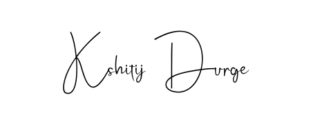 Stand out with a creative autograph for Kshitij Durge. The Andilay-7BmLP styling blends modern aesthetics with classic signature flourishes. Kshitij Durge signature style 4 images and pictures png