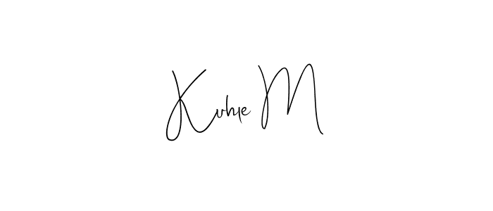 How to Draw Kuhle M signature style? Andilay-7BmLP is a latest design signature styles for name Kuhle M. Kuhle M signature style 4 images and pictures png