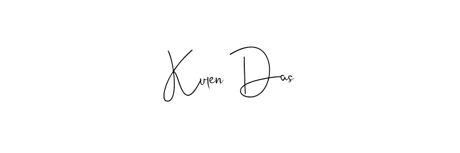 Also we have Kulen Das name is the best signature style. Create professional handwritten signature collection using Andilay-7BmLP autograph style. Kulen Das signature style 4 images and pictures png