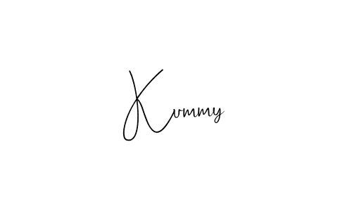 Create a beautiful signature design for name Kummy. With this signature (Andilay-7BmLP) fonts, you can make a handwritten signature for free. Kummy signature style 4 images and pictures png