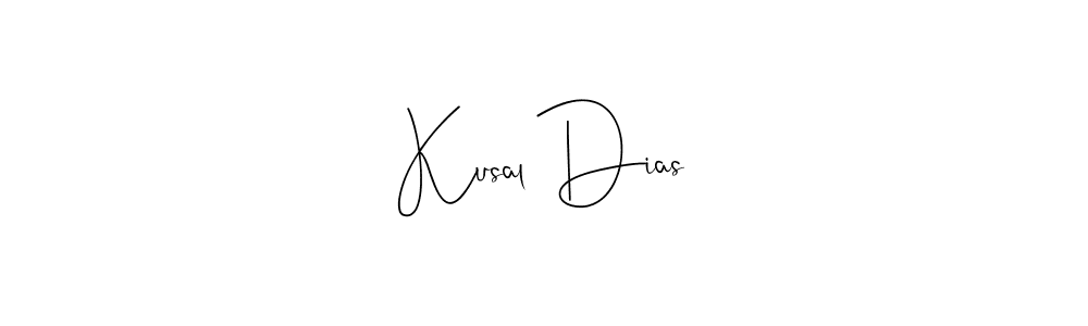 Make a beautiful signature design for name Kusal Dias. Use this online signature maker to create a handwritten signature for free. Kusal Dias signature style 4 images and pictures png