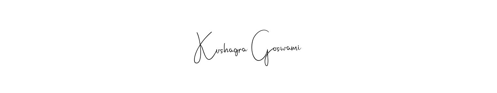 Here are the top 10 professional signature styles for the name Kushagra Goswami. These are the best autograph styles you can use for your name. Kushagra Goswami signature style 4 images and pictures png