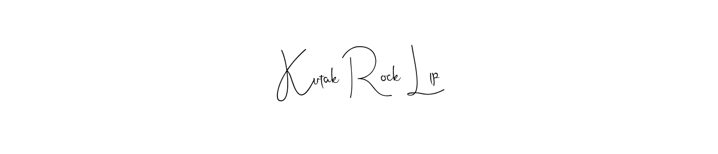 if you are searching for the best signature style for your name Kutak Rock Llp. so please give up your signature search. here we have designed multiple signature styles  using Andilay-7BmLP. Kutak Rock Llp signature style 4 images and pictures png