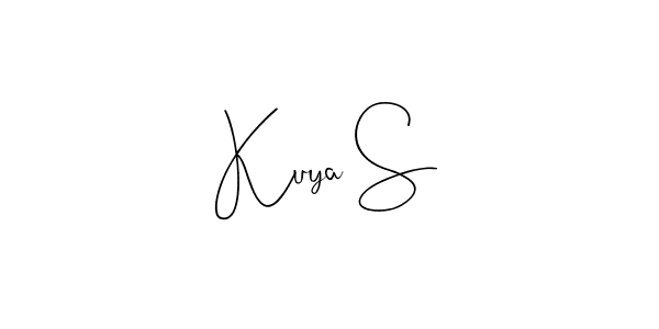 Create a beautiful signature design for name Kuya S. With this signature (Andilay-7BmLP) fonts, you can make a handwritten signature for free. Kuya S signature style 4 images and pictures png