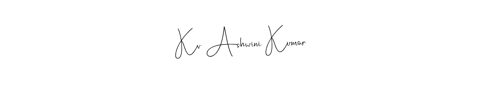 Kv Ashwini Kumar stylish signature style. Best Handwritten Sign (Andilay-7BmLP) for my name. Handwritten Signature Collection Ideas for my name Kv Ashwini Kumar. Kv Ashwini Kumar signature style 4 images and pictures png