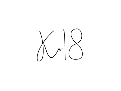 Create a beautiful signature design for name Kv18. With this signature (Andilay-7BmLP) fonts, you can make a handwritten signature for free. Kv18 signature style 4 images and pictures png