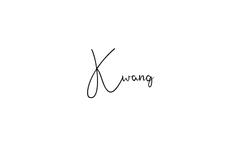 How to make Kwang signature? Andilay-7BmLP is a professional autograph style. Create handwritten signature for Kwang name. Kwang signature style 4 images and pictures png