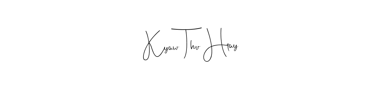 This is the best signature style for the Kyaw Thu Htay name. Also you like these signature font (Andilay-7BmLP). Mix name signature. Kyaw Thu Htay signature style 4 images and pictures png