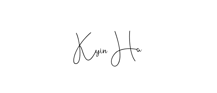 Once you've used our free online signature maker to create your best signature Andilay-7BmLP style, it's time to enjoy all of the benefits that Kyin Ha name signing documents. Kyin Ha signature style 4 images and pictures png