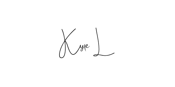 Here are the top 10 professional signature styles for the name Kyle L. These are the best autograph styles you can use for your name. Kyle L signature style 4 images and pictures png