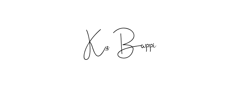 Use a signature maker to create a handwritten signature online. With this signature software, you can design (Andilay-7BmLP) your own signature for name Kz Bappi. Kz Bappi signature style 4 images and pictures png