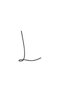 How to make L  signature? Andilay-7BmLP is a professional autograph style. Create handwritten signature for L  name. L  signature style 4 images and pictures png