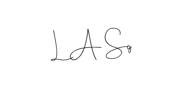 Create a beautiful signature design for name L A Sg. With this signature (Andilay-7BmLP) fonts, you can make a handwritten signature for free. L A Sg signature style 4 images and pictures png