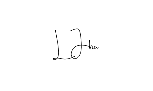 Also You can easily find your signature by using the search form. We will create L Jha name handwritten signature images for you free of cost using Andilay-7BmLP sign style. L Jha signature style 4 images and pictures png
