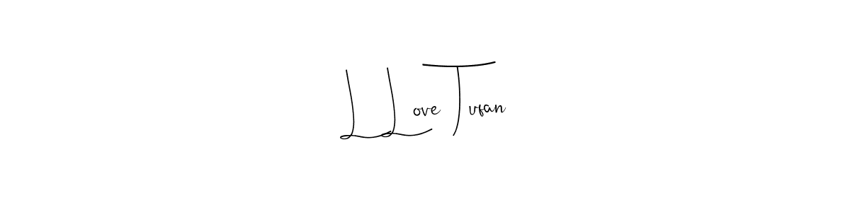 You can use this online signature creator to create a handwritten signature for the name L Love Tufan. This is the best online autograph maker. L Love Tufan signature style 4 images and pictures png
