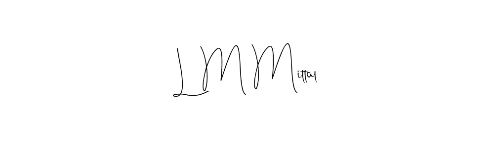 Also You can easily find your signature by using the search form. We will create L M Mittal name handwritten signature images for you free of cost using Andilay-7BmLP sign style. L M Mittal signature style 4 images and pictures png