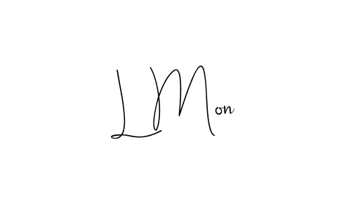 Make a beautiful signature design for name L Mon. Use this online signature maker to create a handwritten signature for free. L Mon signature style 4 images and pictures png