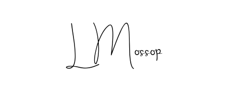 Quickly download L Mossop name signature in high-resolution PNG using Andilay-7BmLP style. Ready to insert into PDFs and online applications. L Mossop signature style 4 images and pictures png