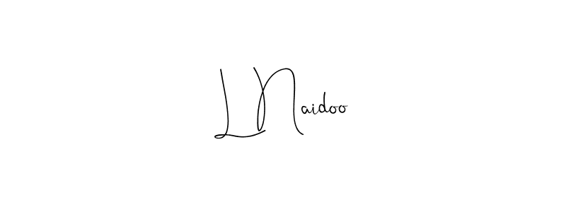 This is the best signature style for the L Naidoo name. Also you like these signature font (Andilay-7BmLP). Mix name signature. L Naidoo signature style 4 images and pictures png