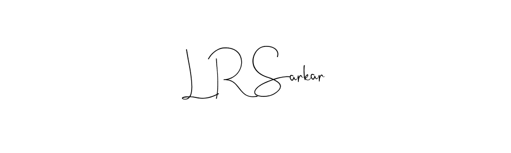 Also You can easily find your signature by using the search form. We will create L R Sarkar name handwritten signature images for you free of cost using Andilay-7BmLP sign style. L R Sarkar signature style 4 images and pictures png