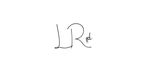Make a short L Rlld signature style. Manage your documents anywhere anytime using Andilay-7BmLP. Create and add eSignatures, submit forms, share and send files easily. L Rlld signature style 4 images and pictures png