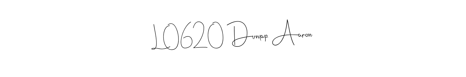 Make a beautiful signature design for name L0620 Dunlap Aaron. Use this online signature maker to create a handwritten signature for free. L0620 Dunlap Aaron signature style 4 images and pictures png