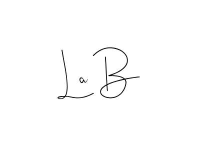 This is the best signature style for the La B name. Also you like these signature font (Andilay-7BmLP). Mix name signature. La B signature style 4 images and pictures png