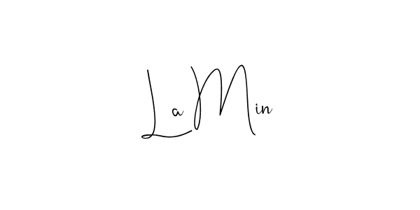 You can use this online signature creator to create a handwritten signature for the name La Min. This is the best online autograph maker. La Min signature style 4 images and pictures png