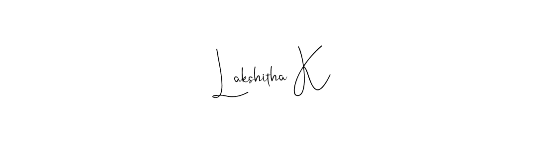 Best and Professional Signature Style for Lakshitha K. Andilay-7BmLP Best Signature Style Collection. Lakshitha K signature style 4 images and pictures png