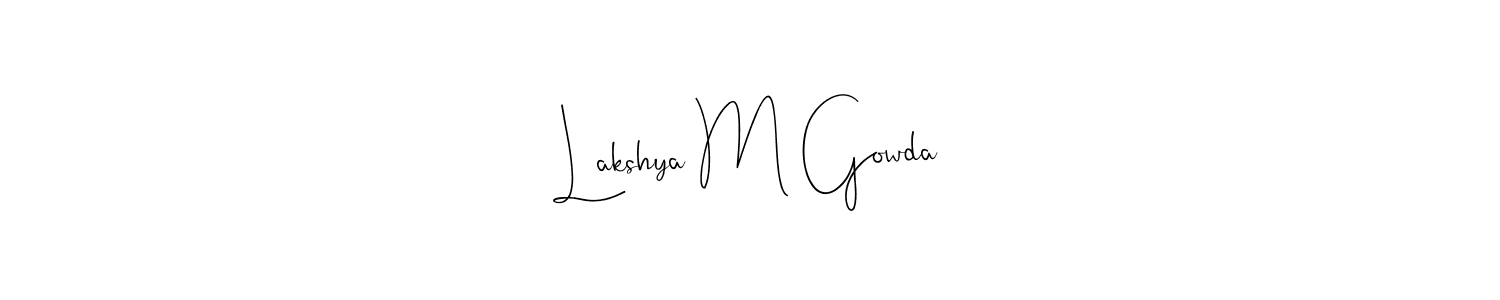 Check out images of Autograph of Lakshya M Gowda name. Actor Lakshya M Gowda Signature Style. Andilay-7BmLP is a professional sign style online. Lakshya M Gowda signature style 4 images and pictures png