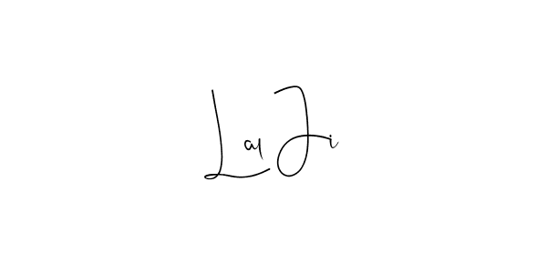 Create a beautiful signature design for name Lal Ji. With this signature (Andilay-7BmLP) fonts, you can make a handwritten signature for free. Lal Ji signature style 4 images and pictures png
