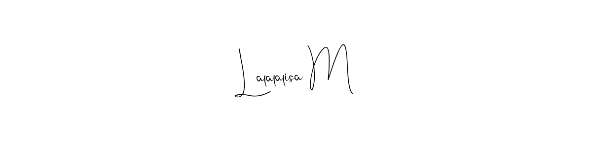Make a beautiful signature design for name Lalalalisa M. Use this online signature maker to create a handwritten signature for free. Lalalalisa M signature style 4 images and pictures png