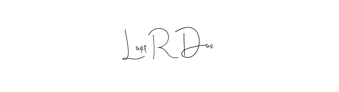 The best way (Andilay-7BmLP) to make a short signature is to pick only two or three words in your name. The name Lalit R Das include a total of six letters. For converting this name. Lalit R Das signature style 4 images and pictures png