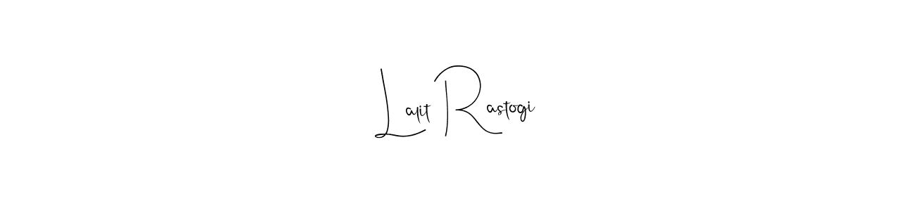 The best way (Andilay-7BmLP) to make a short signature is to pick only two or three words in your name. The name Lalit Rastogi include a total of six letters. For converting this name. Lalit Rastogi signature style 4 images and pictures png