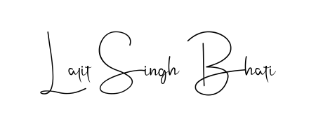 Download transparent PNG signature for name Lalit Singh Bhati styled with Andilay-7BmLP font. Ready to paste directly into PDF and Word agreements. Lalit Singh Bhati signature style 4 images and pictures png