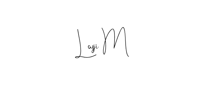 It looks lik you need a new signature style for name Lalji M. Design unique handwritten (Andilay-7BmLP) signature with our free signature maker in just a few clicks. Lalji M signature style 4 images and pictures png