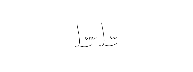 Make a beautiful signature design for name Lana Lee. With this signature (Andilay-7BmLP) style, you can create a handwritten signature for free. Lana Lee signature style 4 images and pictures png