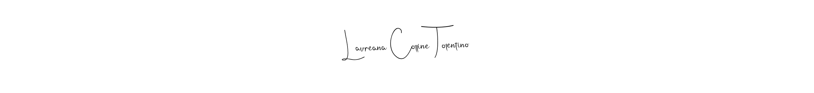 This is the best signature style for the Laureana Colline Tolentino name. Also you like these signature font (Andilay-7BmLP). Mix name signature. Laureana Colline Tolentino signature style 4 images and pictures png